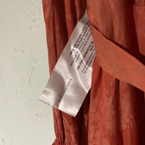 BCBG Max Azria One Shoulder Frilly Ginger Dress - Picture 3 of 4